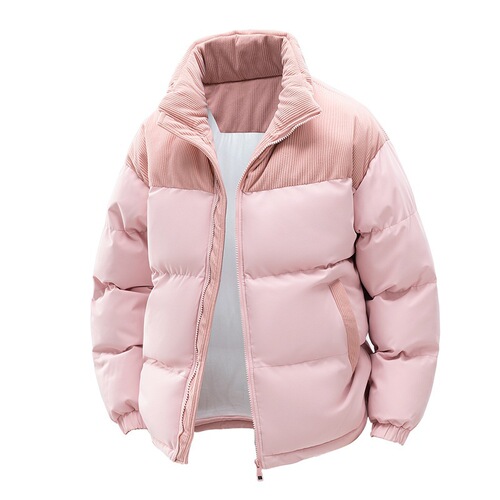 cotton-padded clothes for men and cashmere winter new style with thick warm and cold-proof cotton-padded clothes outer trend can be split.