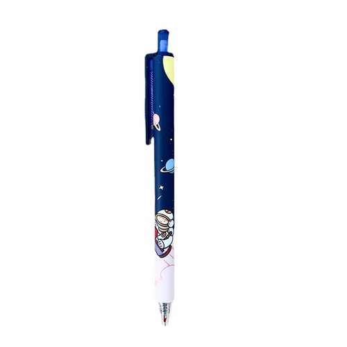 Creative Cartoon Cute Gaoyan Student Interstellar Astronaut Water Pen 0.5mm Bullet Press Gel Pen Wholesale