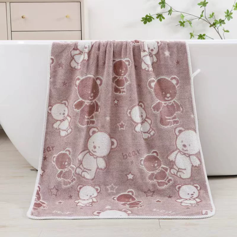 Новое в наличии полотенце-мишка банное полотенце жаккардовый коралловый бархат Подарочное полотенце мужское и женское полотенце для лица детское полотенце банное полотенце