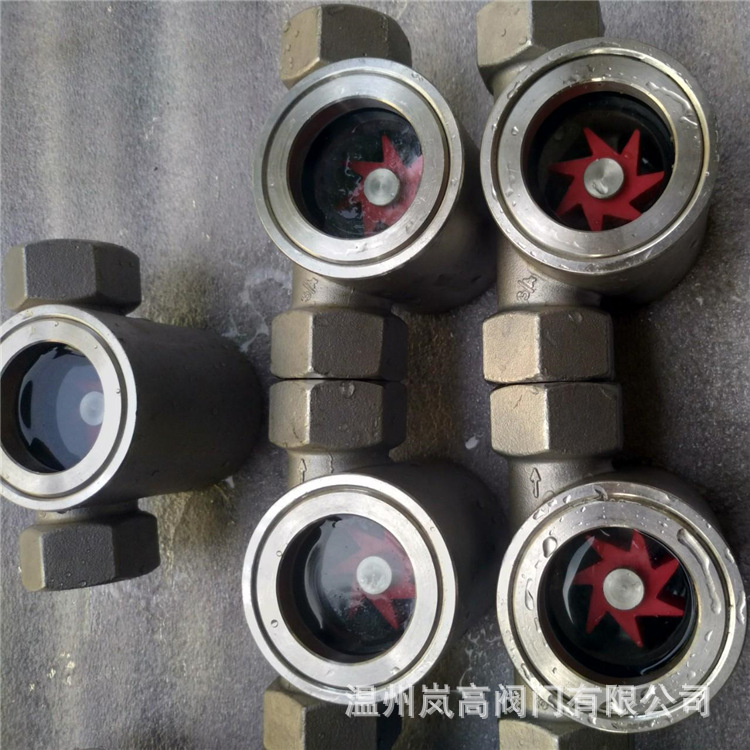 厂家直销 管道视镜 不锈钢材质 叶轮视镜 内螺纹连接 DN15