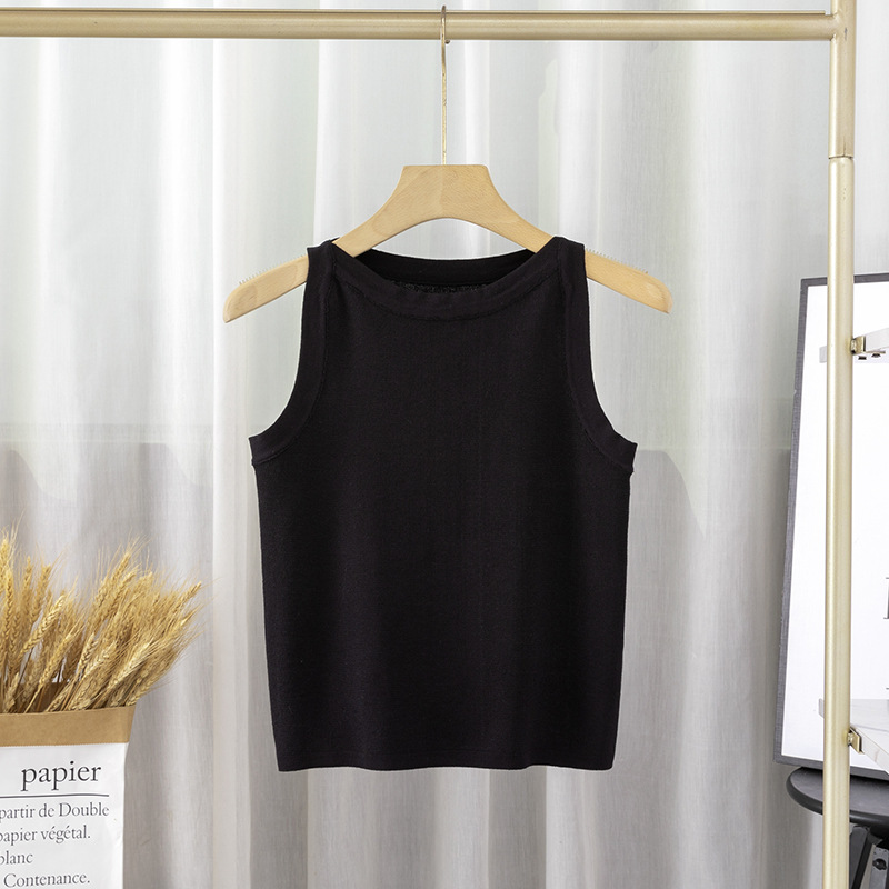 Strap Neckline Wholesale Women's Casual Classic Style Stripe Tank Tops