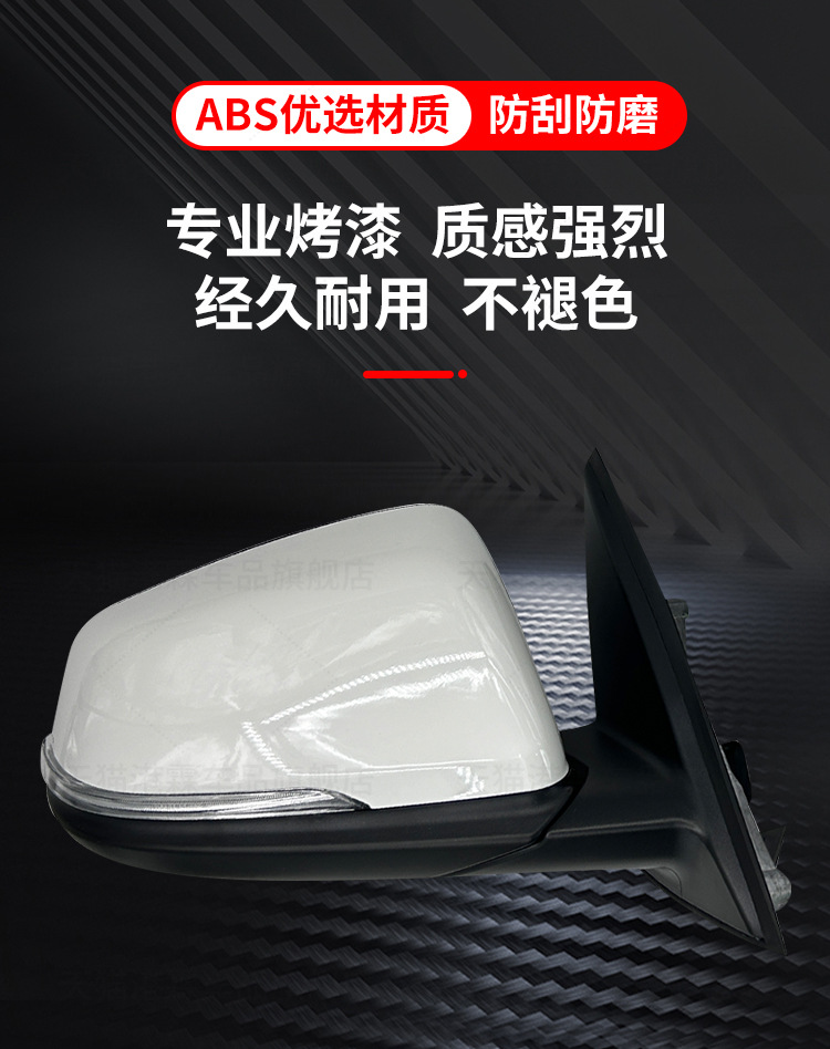 Suitable for 17-22 Bmw X1 Reversing Mirror Assembly X1 Rearview Mirror Assembly New Left and Right Foldableing Reflector F49