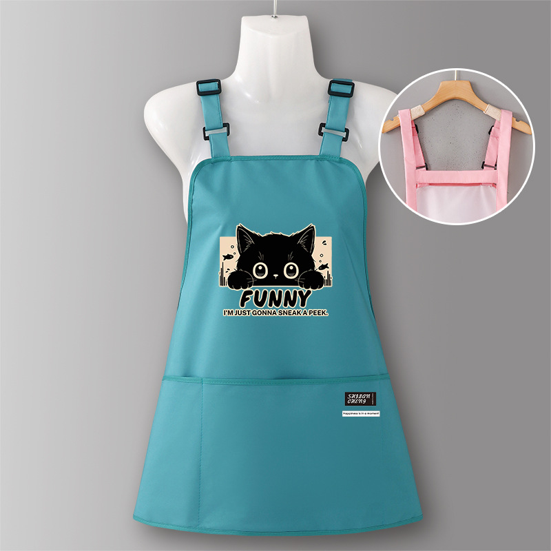 Delantal pequeño, a prueba de aceite, a prueba de agua, horneado, cocina, hogar, 2025, nuevo adulto joven, taller de fábrica masculino