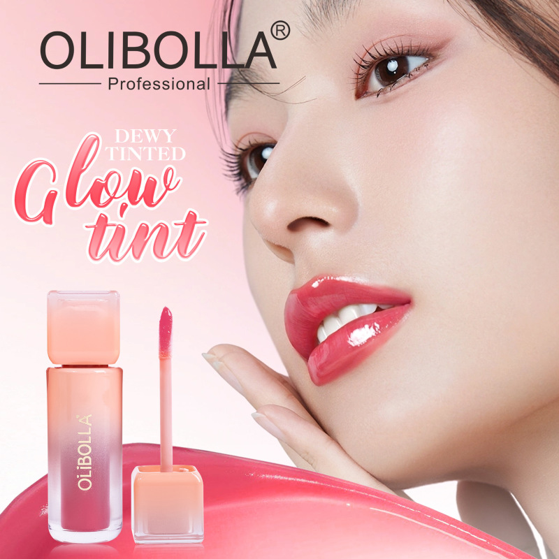 OLIBOLLA6色水光镜面唇釉唇蜜持久保湿不沾杯不掉色现货持久锁色|undefined