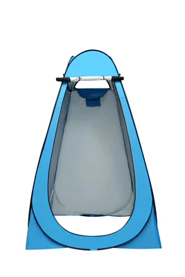 No-Setup Shower Tent Camping: Avtomobil dam çadırları - 12m-sky-blue-windows-painted-silver-single