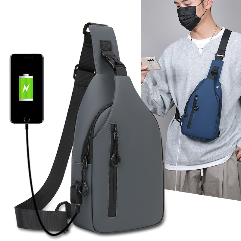 Men's universal fashionable chest bag