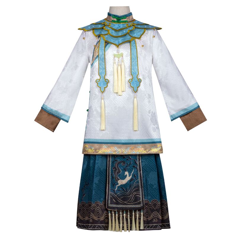 第五人格cos服古董商白泽古风汉服旗袍古风游戏二次元cosplay服装|undefined
