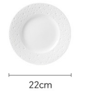 Cerámica gota de agua diseño creativo platos y platos selección de cubiertos de cerámica conjuntos de cubiertos domésticos de alta calidad al por mayor