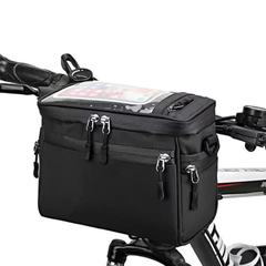 自転車の前の梁の車の先頭の車のハンドルは自転車のマウンテンバイクの折り畳み車のタッチパネルの携帯電話を包んで騎乗の装備を包みます。