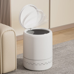 ゴミ箱家庭用高級感気圧袋ゴミ箱押し弾蓋キッチン家庭用トイレ大型ゴミ箱