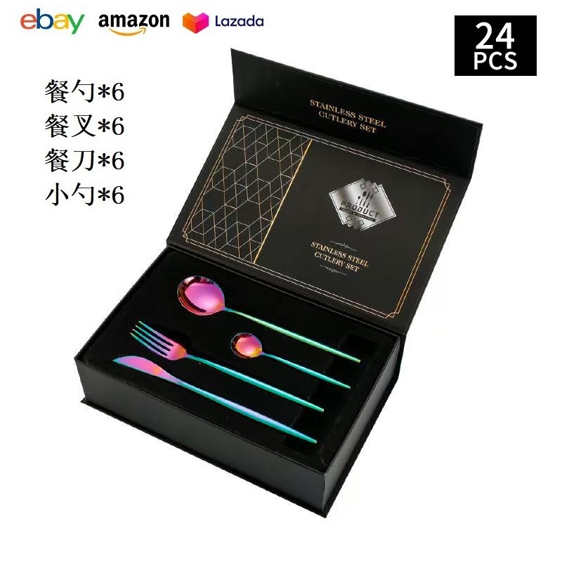 색상【24PCS】소형 플립박스 C