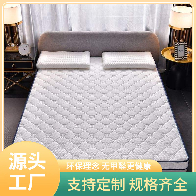 Latex Soft Mattress, Environmentally Friendly Cooling Silk Mat, Double-Sided Thickened Household Tatami Dormitory Single Mattress, Floor Mat