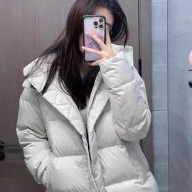 LULU同款Wunder Puff 五格鸭绒加厚羽绒服运动休闲可拆卸夹克外套
