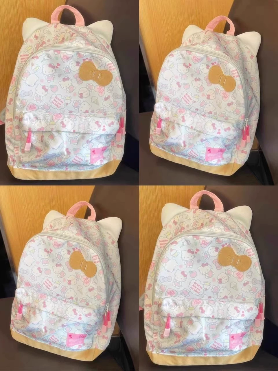 школьный рюкзак в японском стиле с милым котом и высоким внешним видом, большая вместимость для учащихся средних и старших классов, чтобы занять с небольшими плечами