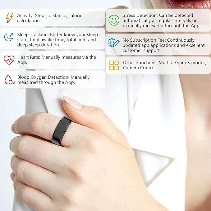 Умное кольцо Bluetooth умное кольцо со сном частотой сердцебиения кровью