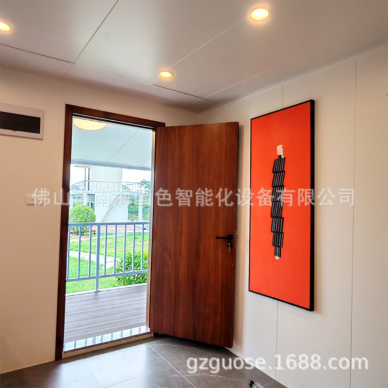 Exportaciones de casas de vacaciones, casas móviles, villas, casas integradas, casas de paneles móviles, hoteles escénicos, solárium, habitaciones de la isla