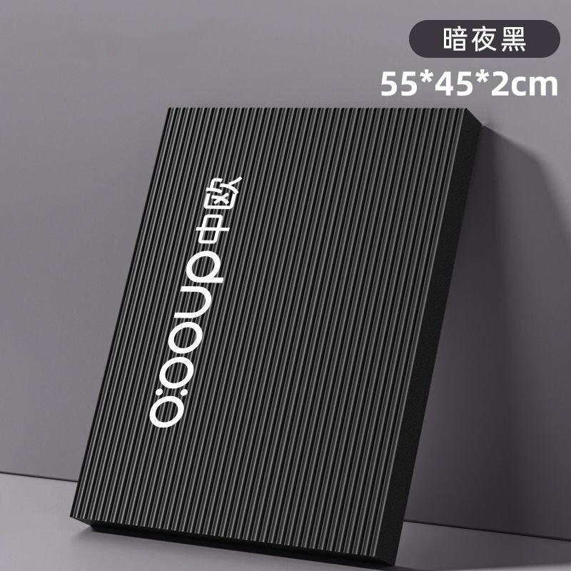 バランスマットダンベルトレーニングマットフラットサポート肘フォームマットヨガエクササイズNBR膝マット45*35*4センチメートル|undefined