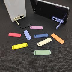 Slim card-style power bank stand, desktop stand, magnetic flip long phone stand, factory direct supply