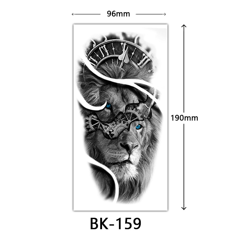 Tatuaje Temporal de Flores Boceto de Papel de Transferencia al Agua, Impresión por Transferencia de Agua, para Cuerpo image 165