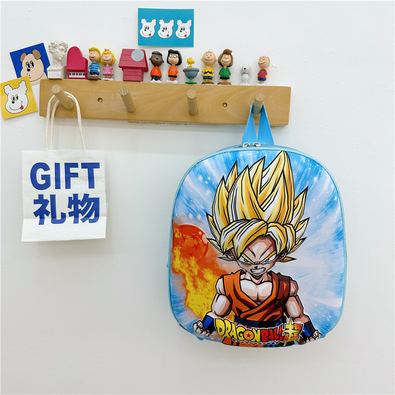 2024 nuevos niños de dibujos animados y niñas bebé Eva cáscara dura coreano lindo kindergarten mochila al por mayor