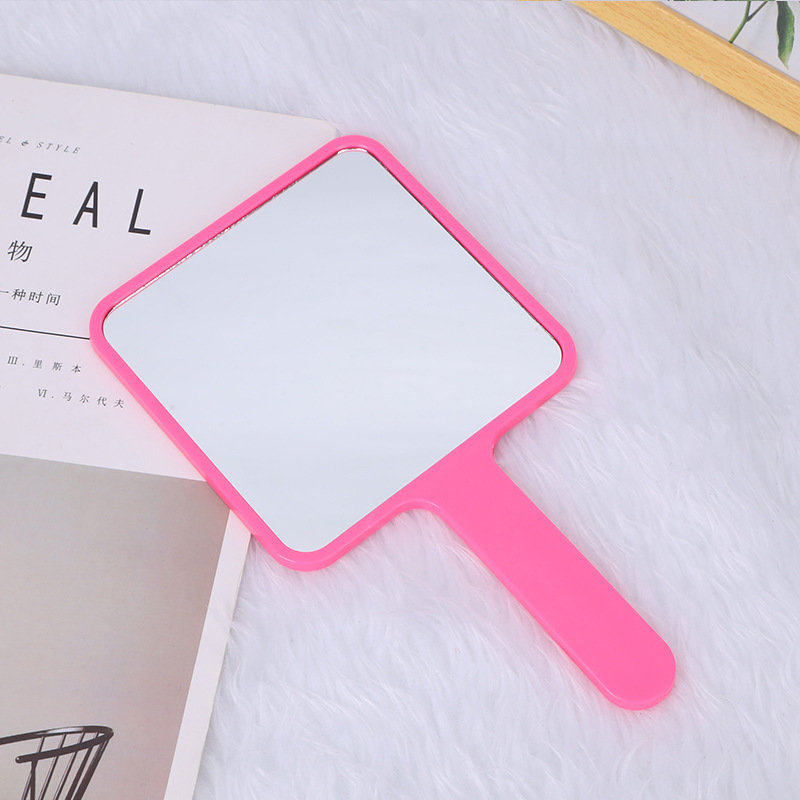 Espejo acrílico personalizable para regalo, espejo pequeño cuadrado de mano para maquillaje, espejo portátil de escritorio para mujer, espejo de tocador de alta definición image 33