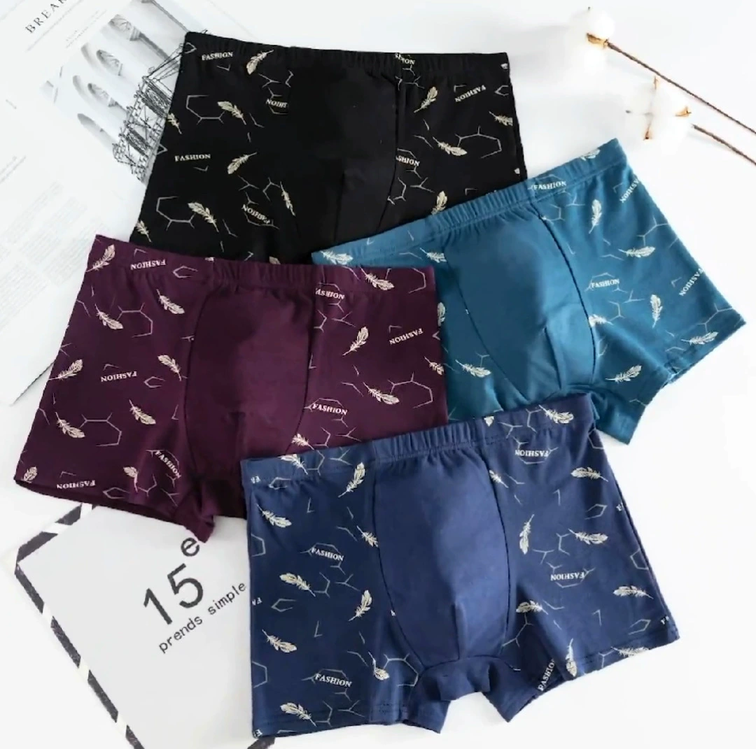 Мужское нижнее белье, трусы-боксеры, имитация ледяного шелка, модальный хлопок, большие размеры, мужское дышащее дешевое мужское нижнее белье оптом для мужчин и женщин