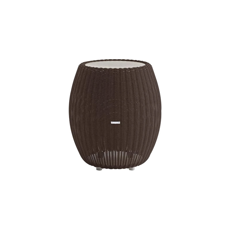 Sofá al aire libre tela de caña patio villa ocio silla de caña hotel terraza residencial impermeable solar tela de caña muebles