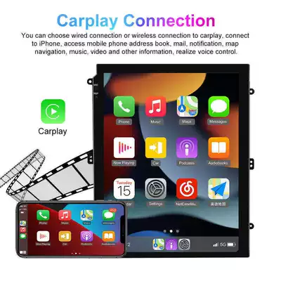 9.7inch Vertical Screen Car DVD Navigation