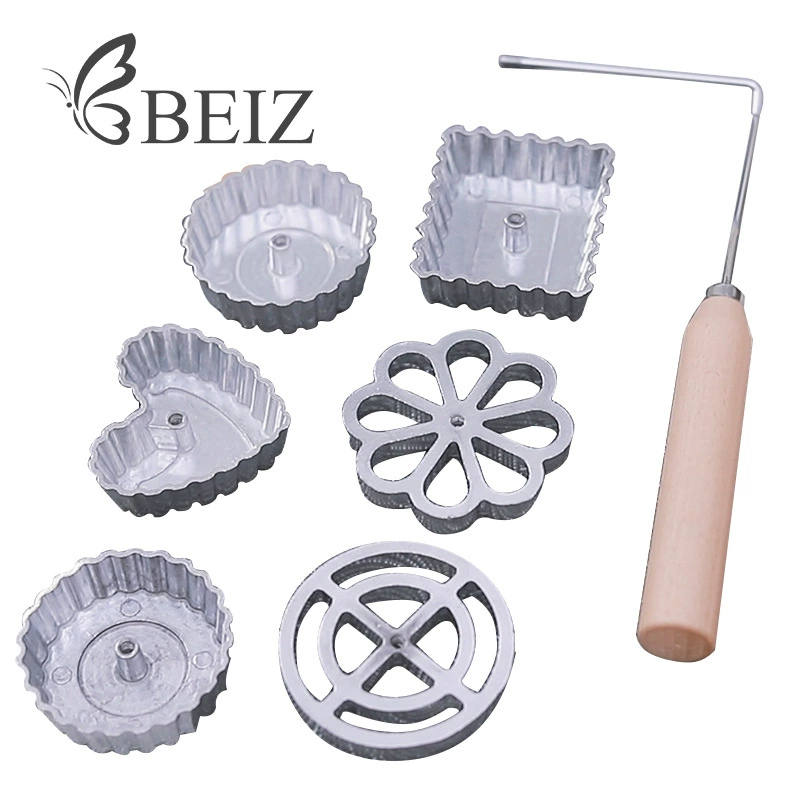 Baking tools Cross-border aluminum alloy non-stick spoon oil dunzi radish shredded shrimp cake spoon fried mold kitchen tools