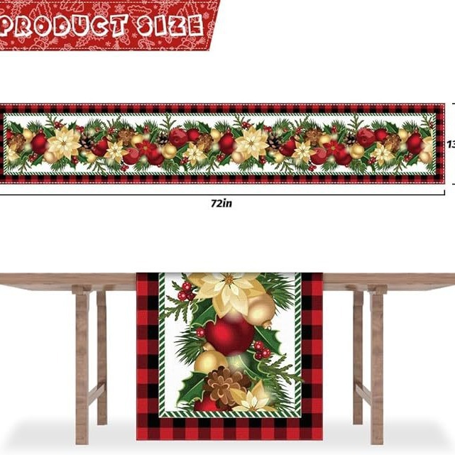 Camino de mesa de Amazon, decoración de mesa para fiestas en casa de estilo europeo y americano, mantel de estilo nórdico, decoración del hogar de lujo ligero
