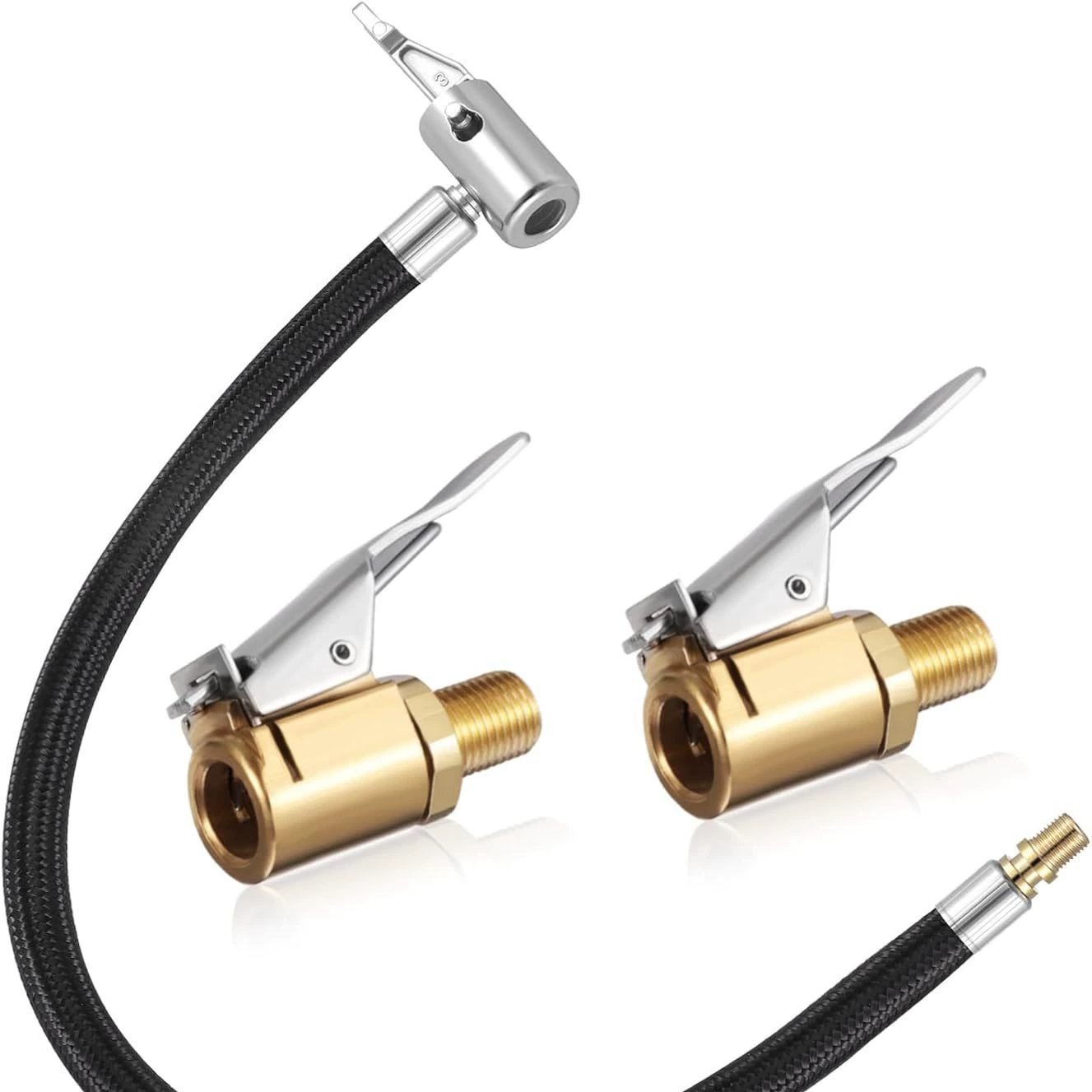 35 см шины надувной шланг адаптер 2 шт. 8 мм автомобильный клапан рычаг штепсельный штекер