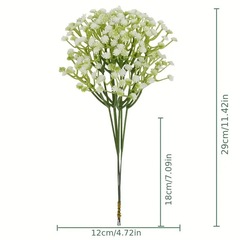 シングル枝は満天の星の花嫁の結婚祝いの装飾をシミュレーションします。