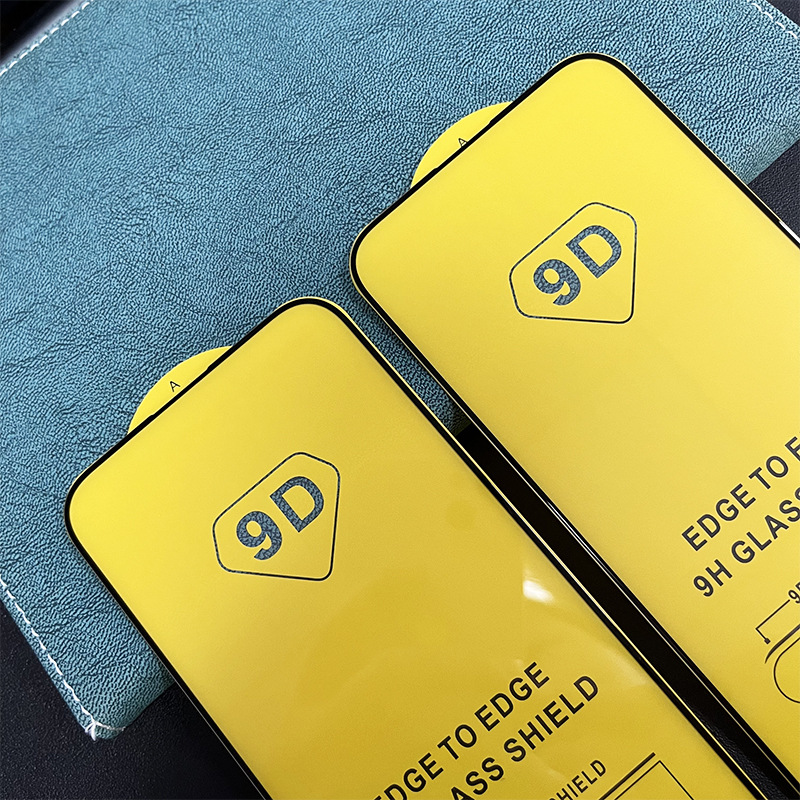 Película Protectora de Pantalla de Alta Definición 9D para iPhone 17Pro, Película de Vidrio Templado para Apple 13Promax 12/11/XS