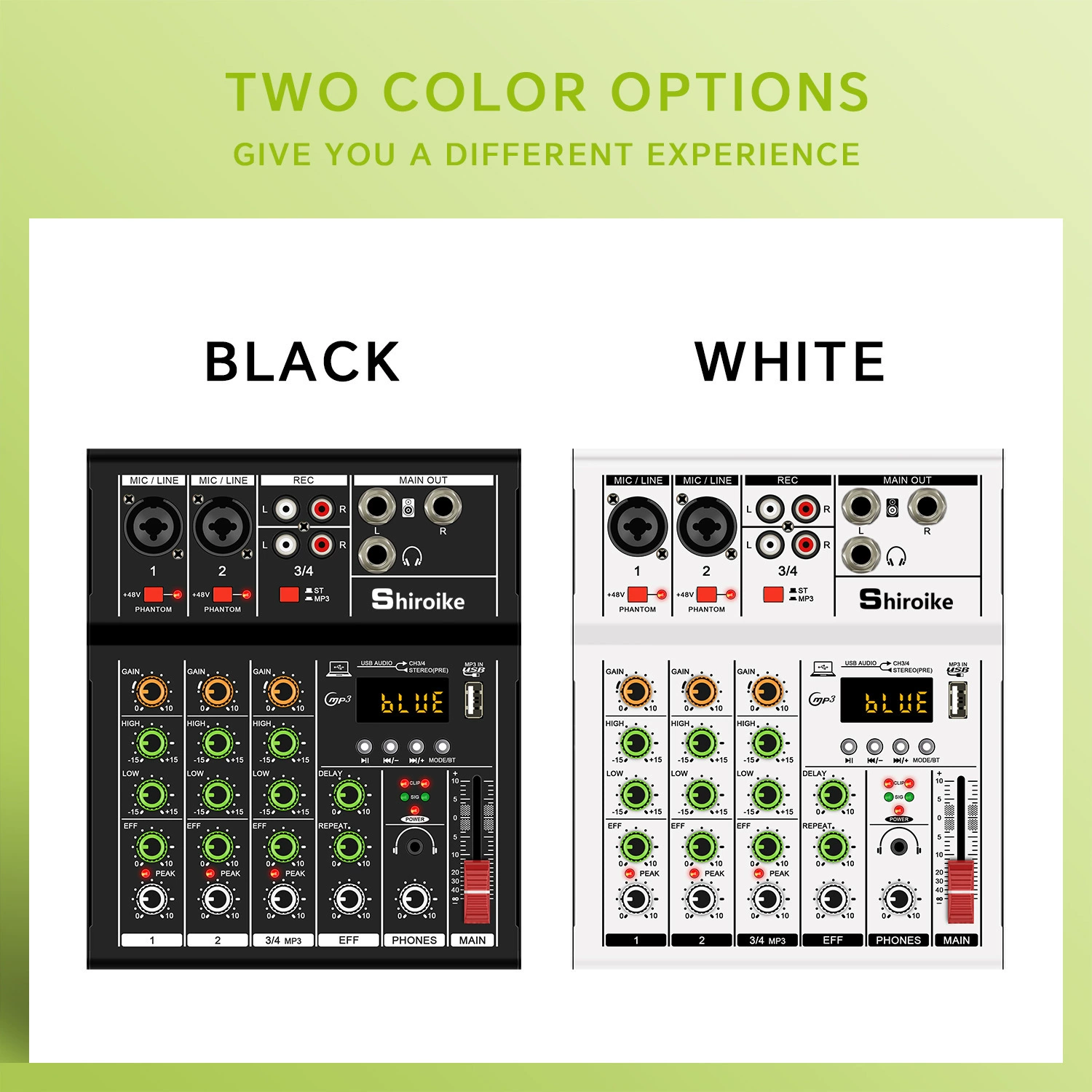 GAX-A4 профессиональный трансграничный электрокоммерциал цифровой микшер с USB микшер тюнг поет четырехканальный микшер