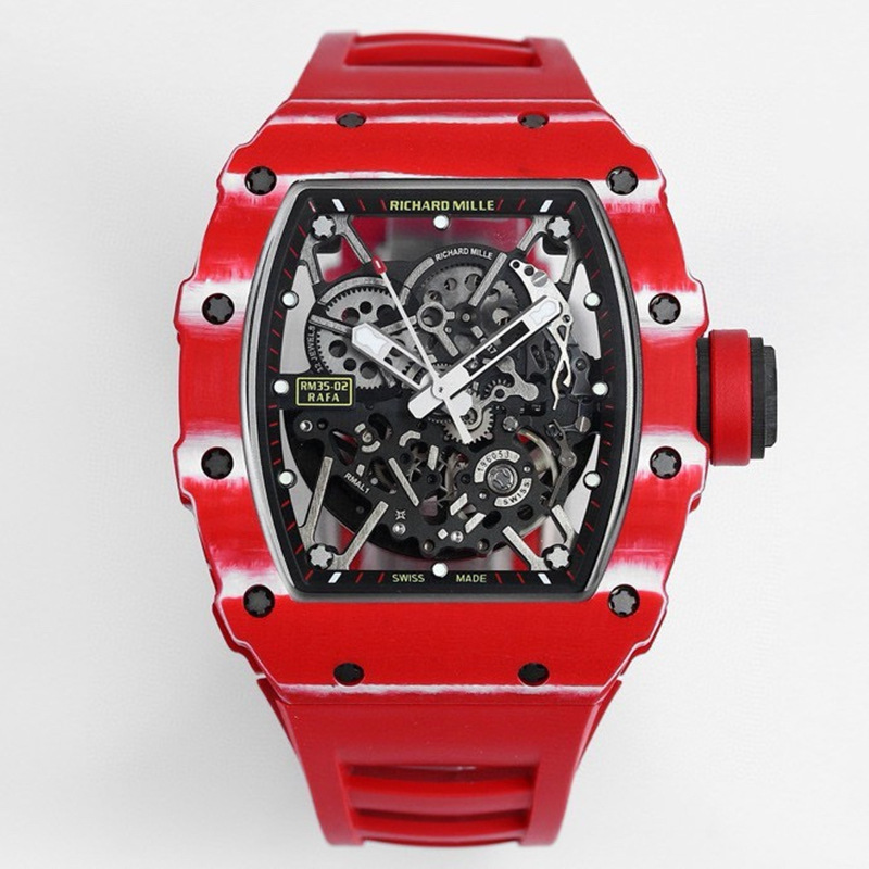 Rm35-02 Richard Mille Skeleton Jb Men's High-End Watch Zf Barrel Bbr Cross-Border Foreign Trade Mechanical Ys Rm35-02 Richard Mille Skeleton Jb Men's High-End Watch Zf Barrel Bbr Cross-Border Foreign Trade Mechanical Ys