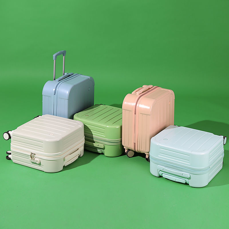 [Fábrica cuidadosamente seleccionada] Maleta estilo ins nueva maleta rueda universal para mujer, maleta trolley de 18 pulgadas, maleta de contraseña para hombre