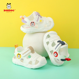 Children's Sandals Summer Mesh Breathable Children's Shoes Boys' Lightweight Sports Shoes Girls' Baby Non-Slip Plaid Baby Shoes