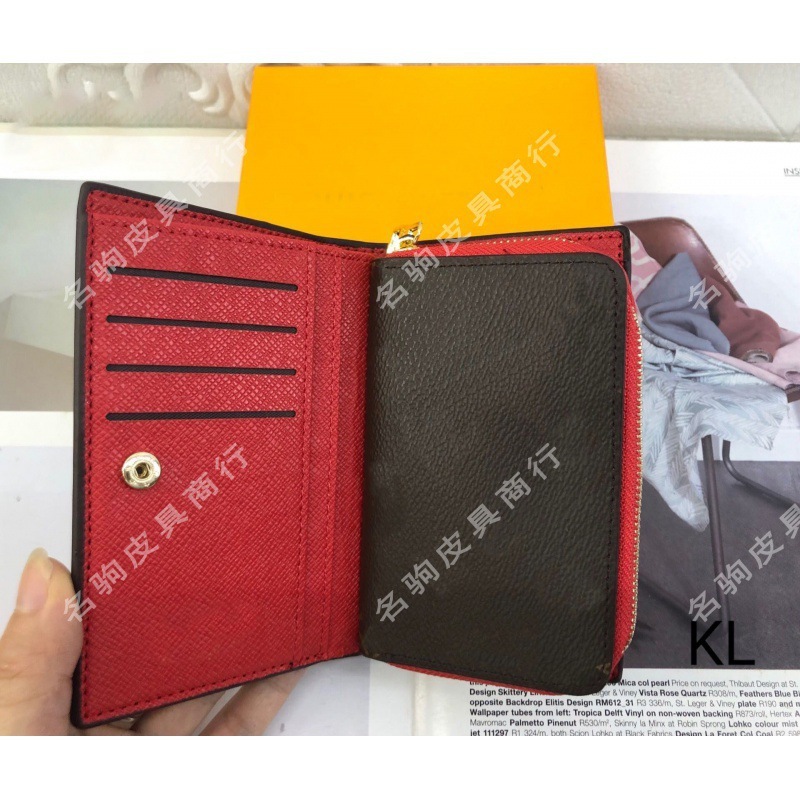 外国貿易ジッパー財布財布供給ミドル老眼カードホルダーショートクリップ財布レディースファッション老眼クラッチ財布|undefined