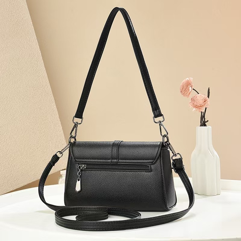 Bolso casual, bolso de mano de color sólido, bolso de hombro compacto y versátil, bolso de transporte, bolsas transfronterizas.