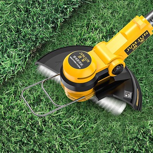 Electric Lawn Mower for Home Use, Small Rechargeable Multifunctional Weeder, Land Preparation, Grass Cutting, Lithium Battery Orchard Tool
