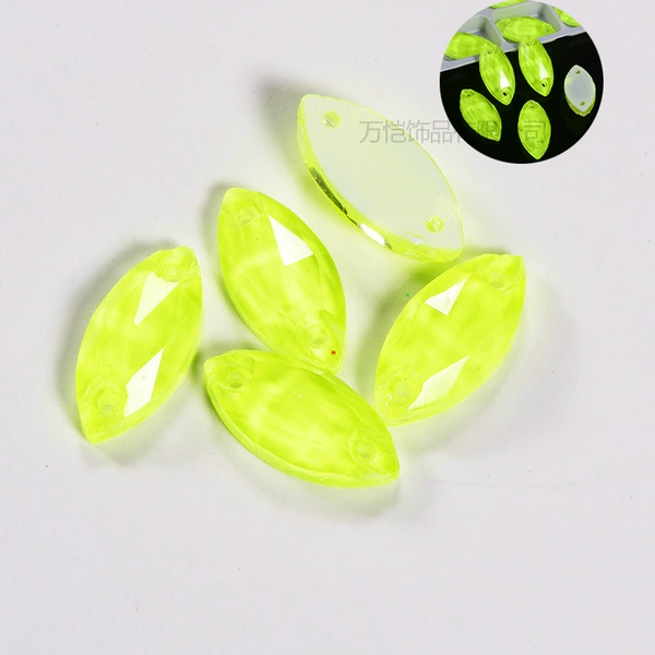 Lemon yellow, fluorescence