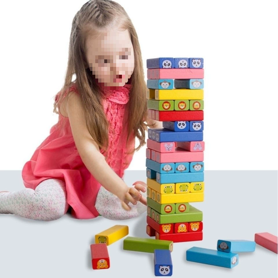 Tower, board game, wooden smart toy, Jenga, constructor, three-in-one