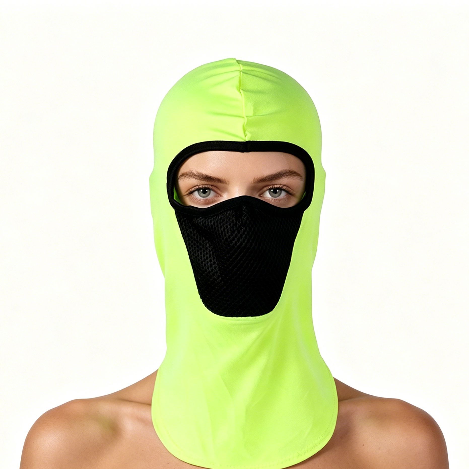 Máscara de ciclismo transpirable con protección UV