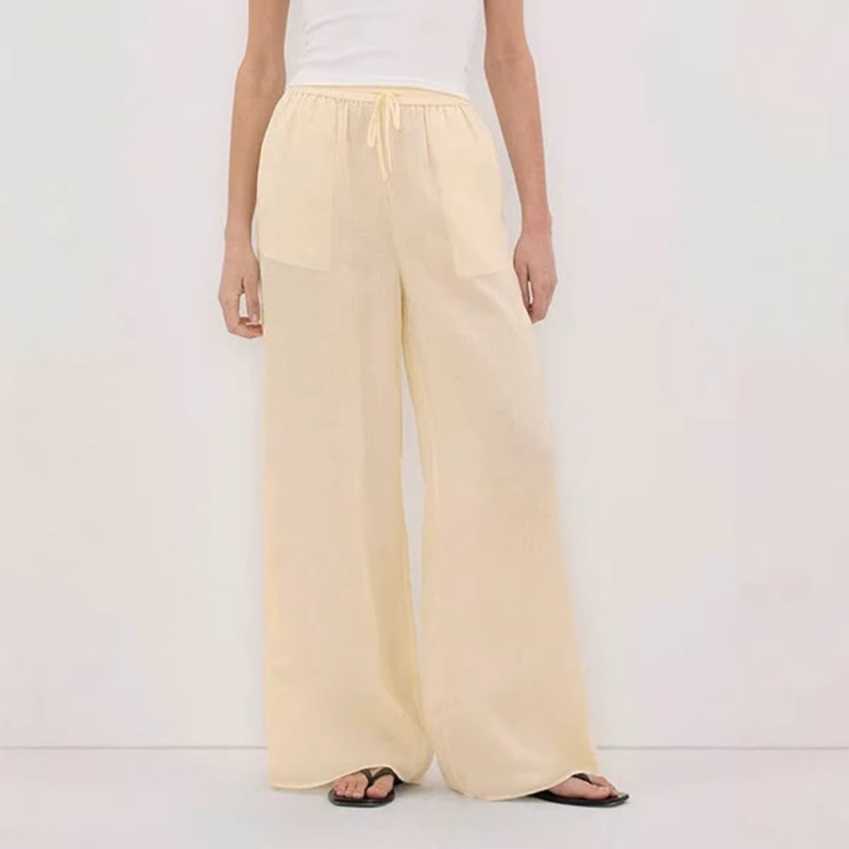 Women's Clothing Long Sleeved Shirt Set Fashionable Elegant Vacation Thin Trouser Spring_voghion.com