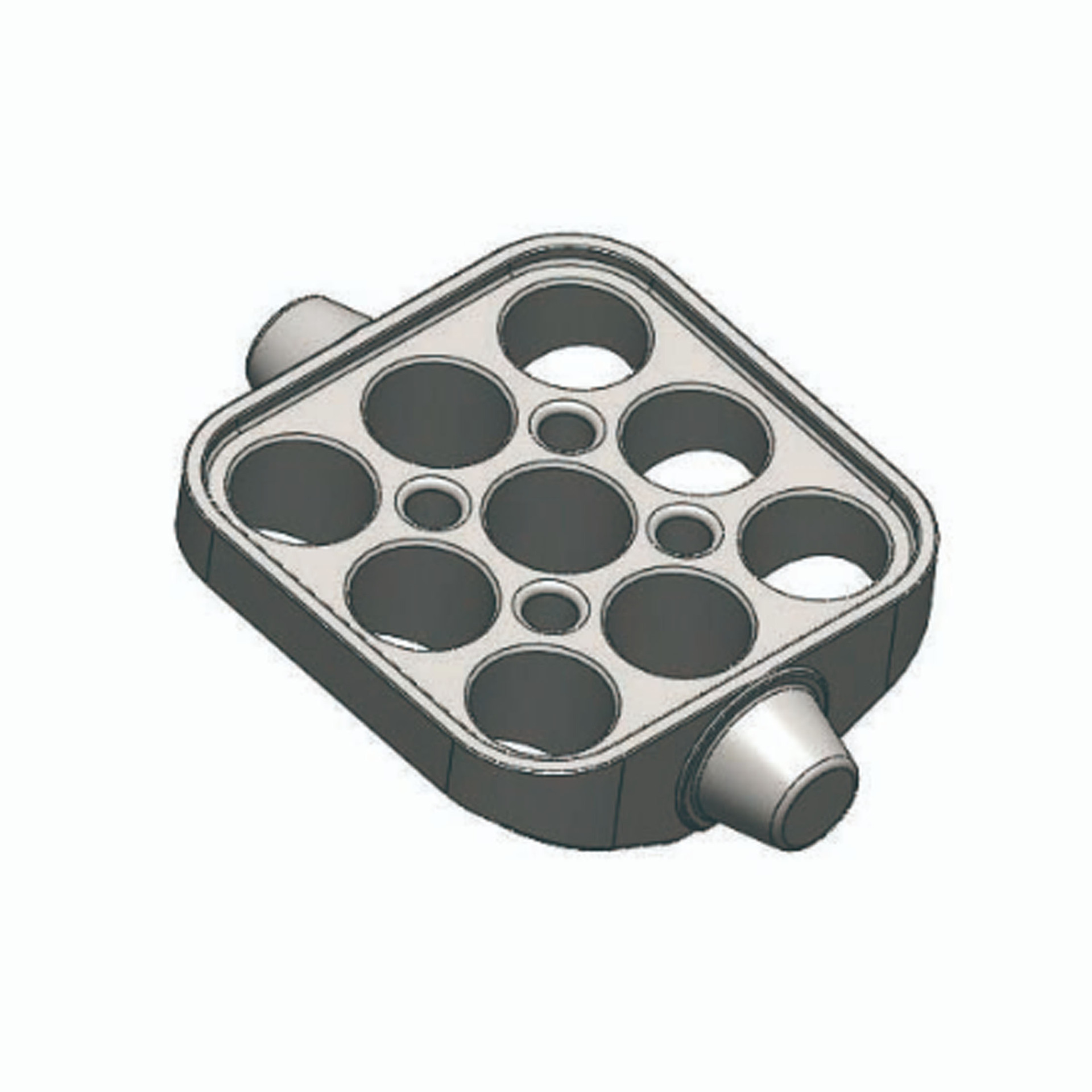 SCILOGEX 19400045 3-7ml 9孔安装块