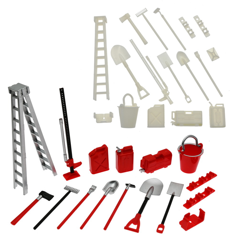 WPL Play Dragon Original Factory Remote Control Car DIY Parts Accessories Six-Wheeled Military Truck Four-Wheel Drive Gas Half Truck Pickup