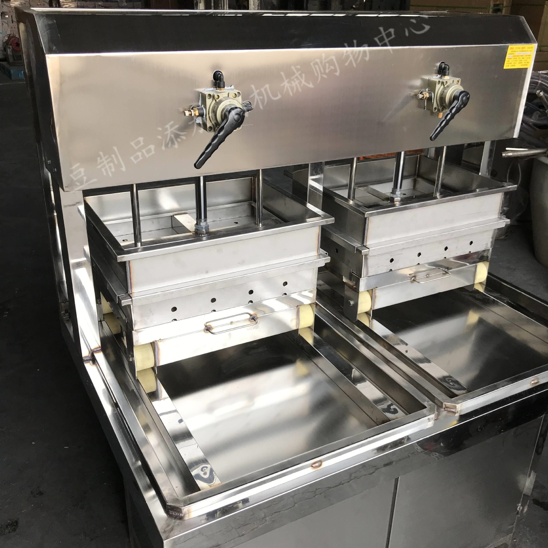 豆腐成型机机械素鸡成型机商用创业小型压豆腐机器豆乳一体机