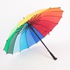 Rainbow automatic umbrella, wholesale, creative gift