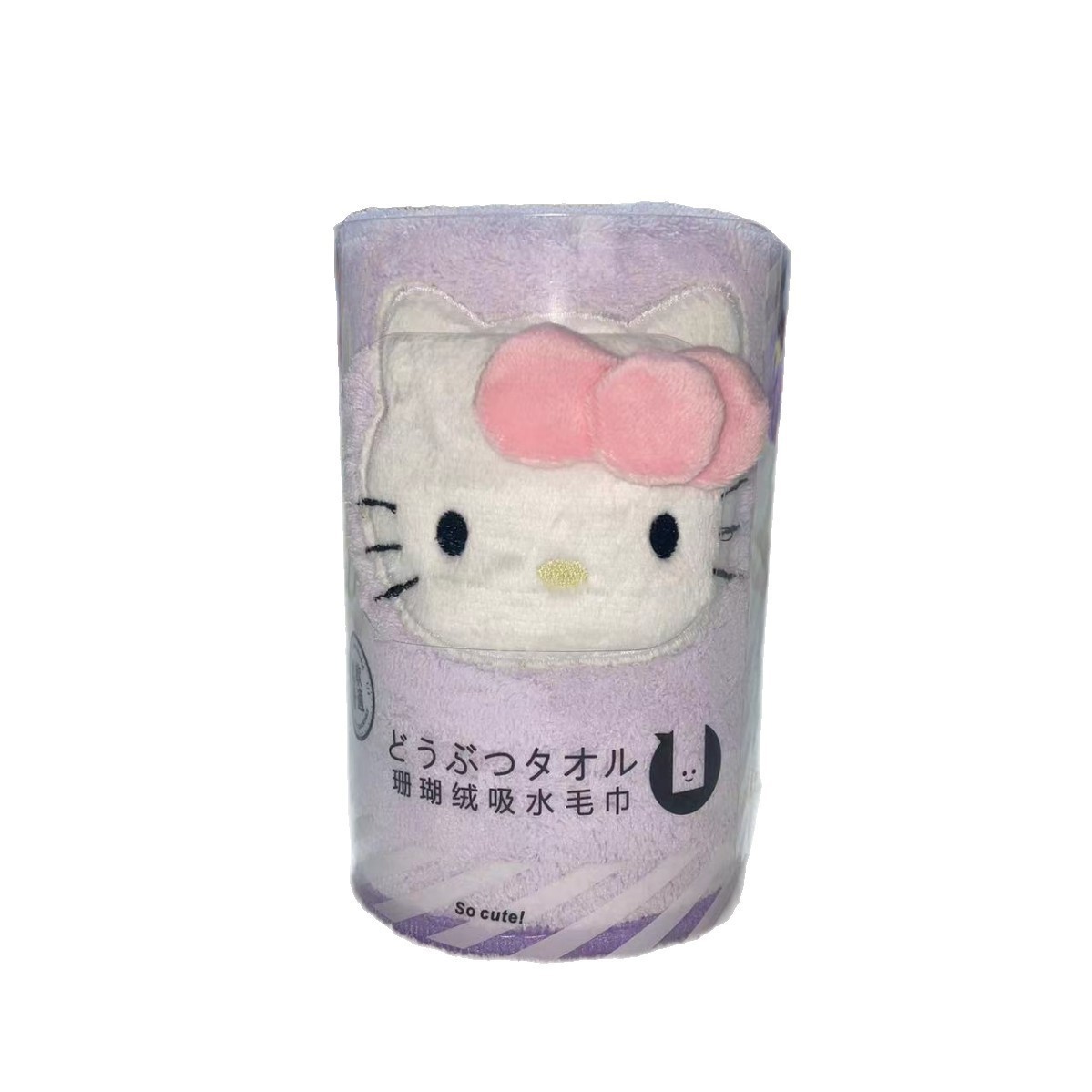 연보라색 KT 고양이 (카드 홀더 포함)