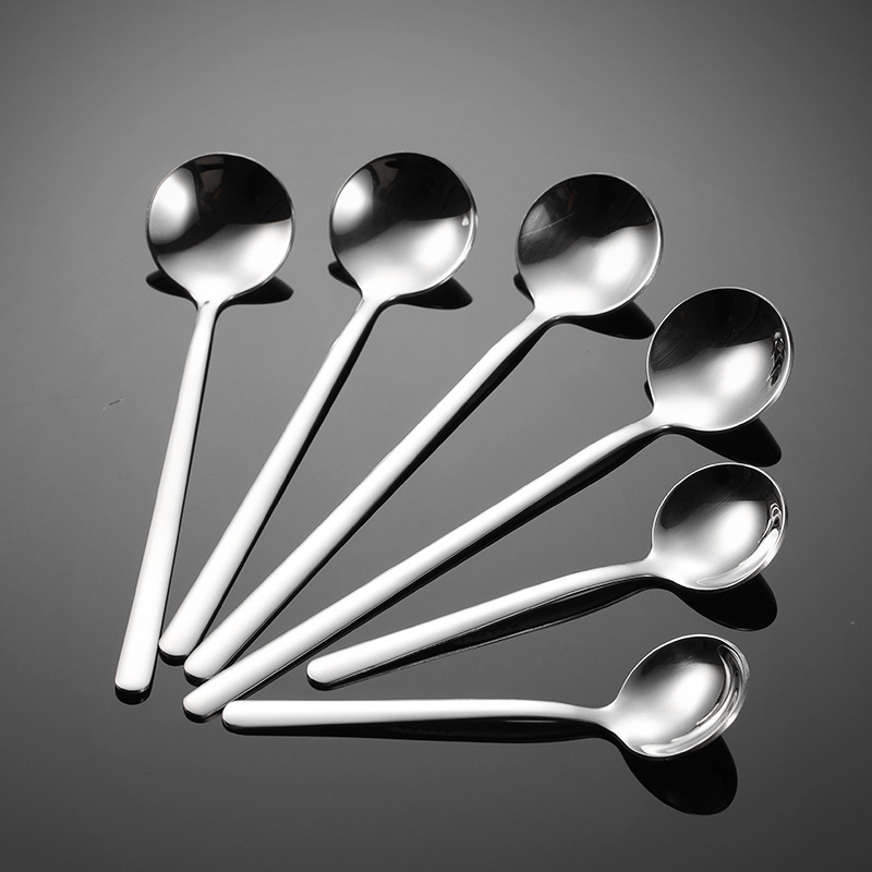 En 304 Stainless Steel 10cm Short Seasoning Jar Spoon Multi-size Small Round Spoon Health Products Small Spoon Gift En 304 Stainless Steel 10cm Short Seasoning Jar Spoon Multi-size Small Round Spoon Health Products Small Spoon Gift